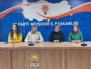 Ak Parti Genel Merkez Kadın Kolları 8 Mart Dünya Kadınlar Günü Basın Açıklaması