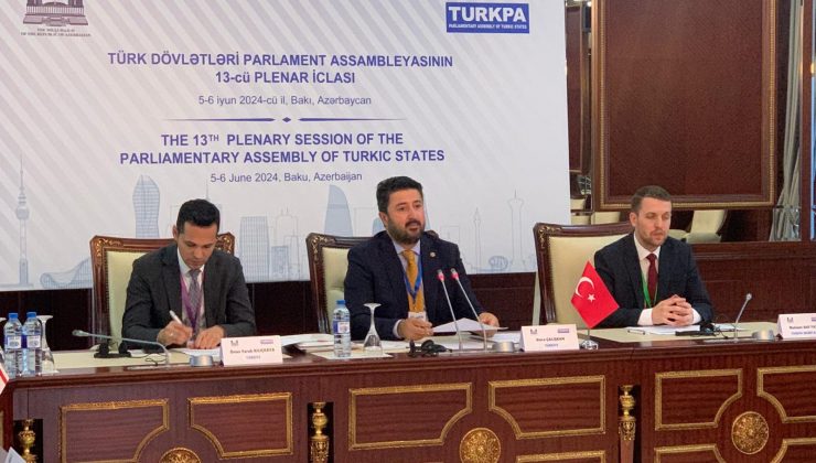 Milletvekili Çalışkan Azerbaycan’da Türkpa Genç Parlamenterler Grubu Toplantısına Başkanlık etti