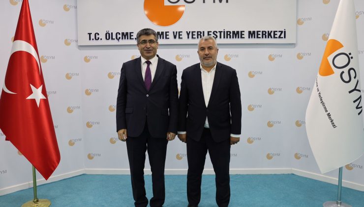 Aktekin’den ÖSYM Başkanı Ersoy’a Ziyaret