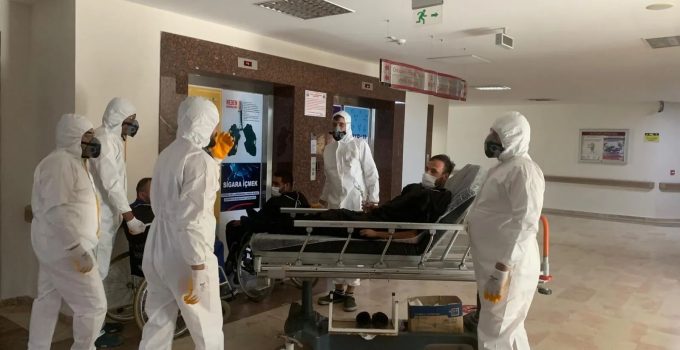 Nevşehir Devlet Hastanesi’nde Yangın Tatbikatı yapıldı