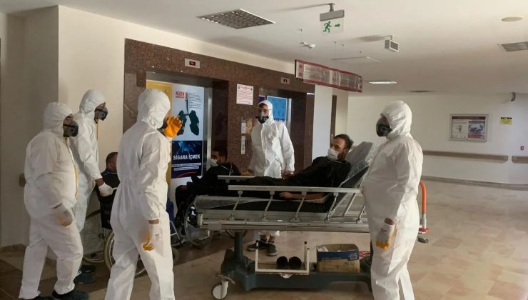 Nevşehir Devlet Hastanesi’nde Yangın Tatbikatı yapıldı
