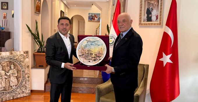 Paraguay’ın Ankara Büyükelçisi Ceferino Valdez’e ziyaret