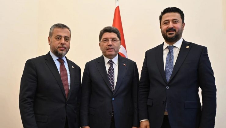 Adalet Bakanı Tunç’un ziyaretçileri Nevşehir Milletvekilleri