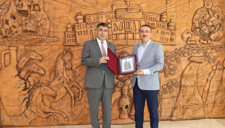 Nevşehir Cumhuriyet Başsavcısı Çınar’dan Rektör Aktekin’e Veda Ziyareti