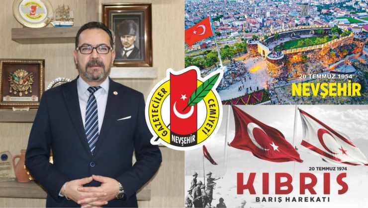 Ekici’den Nevşehir’in il oluşunun 70. yıl dönümü mesajı