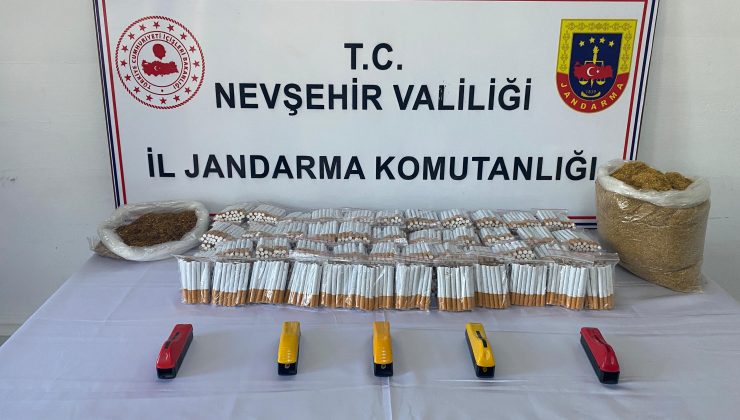 3020 adet içi tütün doldurulmuş kaçak makaron yakalandı