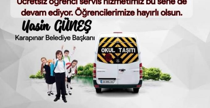 Başkan Güneş’ten Yeni Eğitim ve Öğretim Yılı mesaji