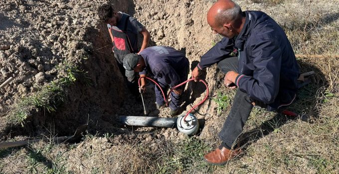 Köylerde meydana gelen arızalar İl Özel İdaresi tarafından gideriliyor