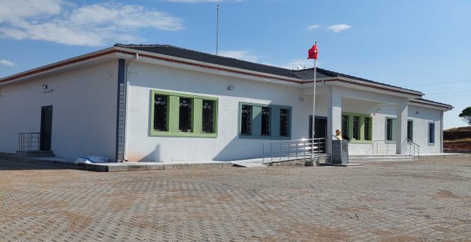 Hacıbektaş Kızılağıl Köyü İlkokulu yeni binasında