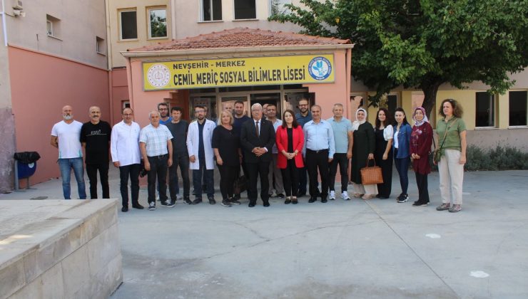 İl Müdürü Yazıcı’dan Sosyal Bilimler Lisesine ziyaret