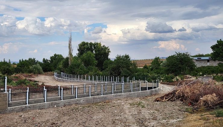 1500 metrelik taşkın koruma kanalı