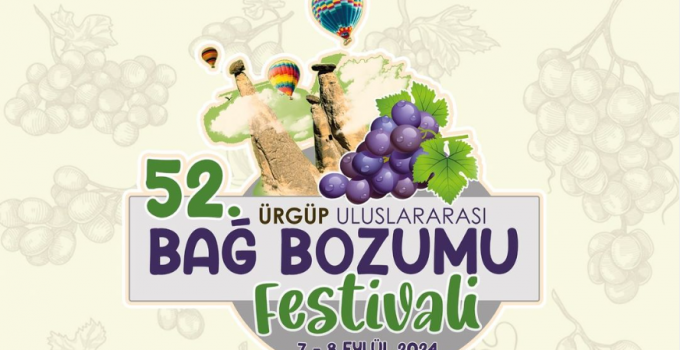 Bağ Bozumu Festivali Programı belli oldu