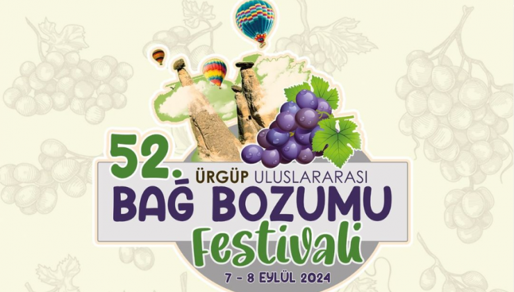 Bağ Bozumu Festivali Programı belli oldu