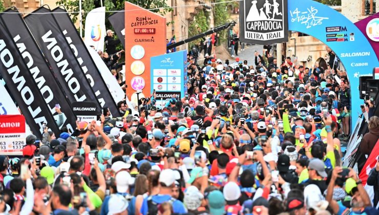 Salomon Kapadokya Ultra-Trail katılımcılarına ultra destek ve eğlence