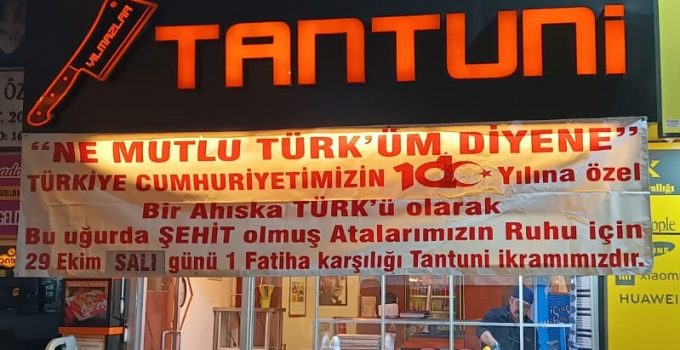 HAVADİS50 ÖZEL – Cumhuriyet Bayramına özel Tantuni İşletmesinden İkram