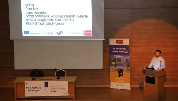 “ErasmusDays Avrupa Fırsatları” bilgilendirme toplantısı