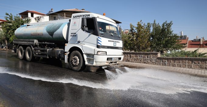 Mahallelerde Detaylı Temizlik Seferberliği