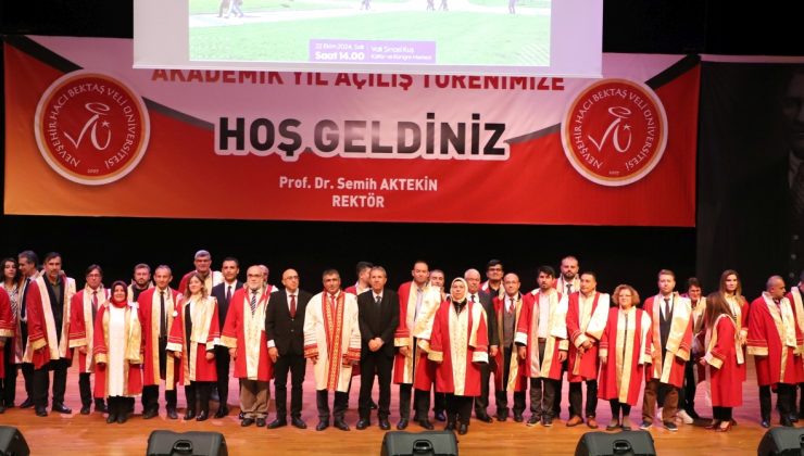 NEVÜ’de 2024-2025 Akademik Yılı Açılış Töreni Yapıldı