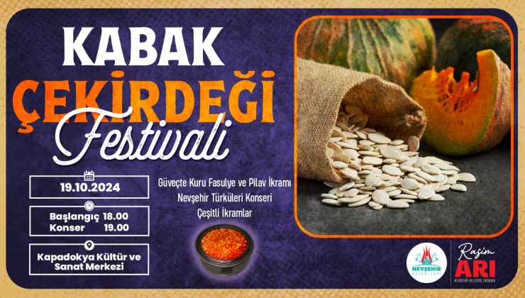 Nevşehir Belediyesi 1. Kabak Çekirdeği Festivali