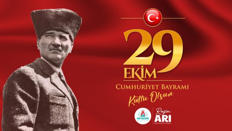 Belediye Başkanı Rasim Arı’nın Cumhuriyet Bayramı Mesajı