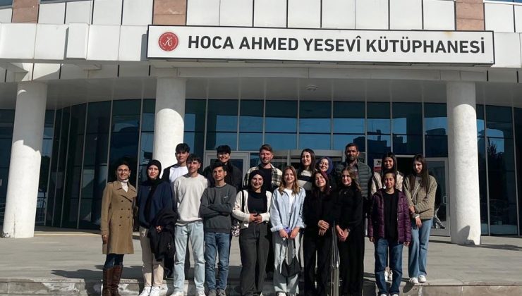 Aksaray Ağaçören Anadolu Lisesi öğrencileri NEVÜ’de