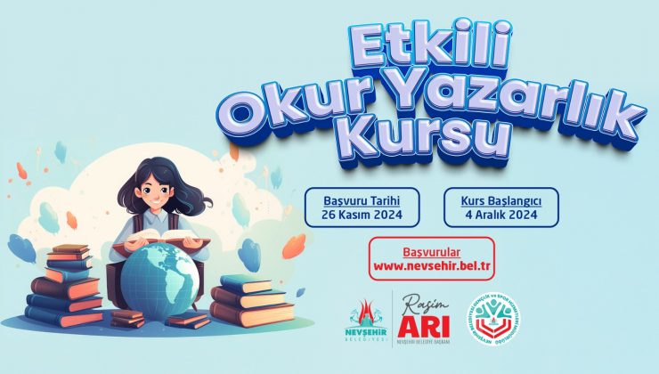 Etkili Okur Yazarlık Kursu Başlıyor