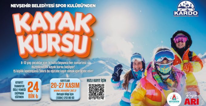 Kayak Kursu için Kayıtlar başladı