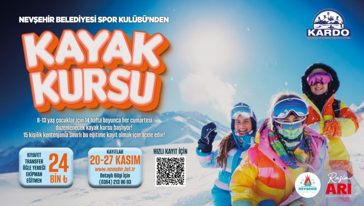 Kayak Kursu için Kayıtlar başladı