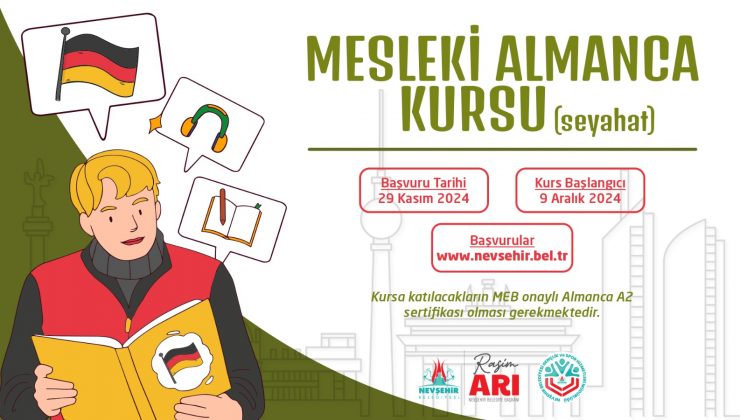 Mesleki ALMANCA Kursu Açılacak