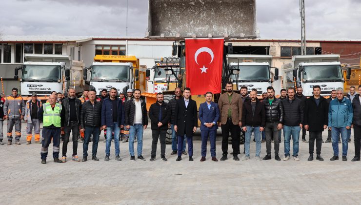 Nevşehir Belediyesi Karla Mücadeleye Hazır