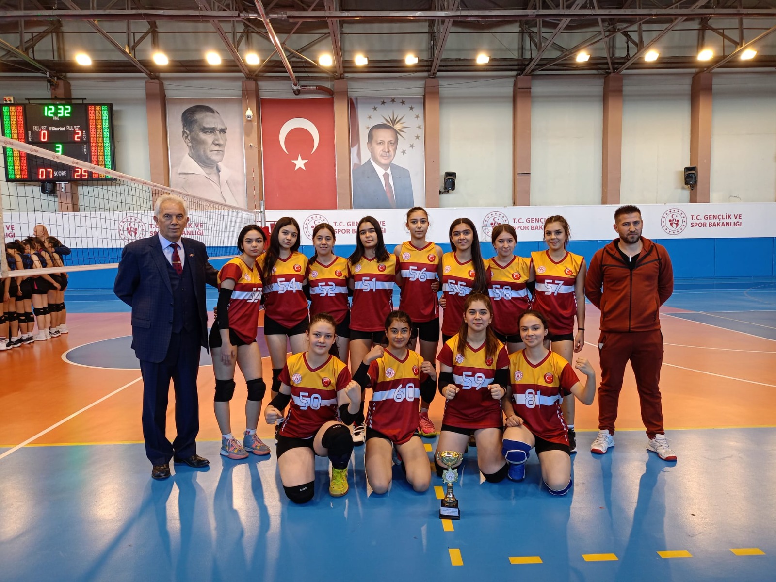 Küçük Kızlar Voleybol İl Birinciliği Müsabakaları