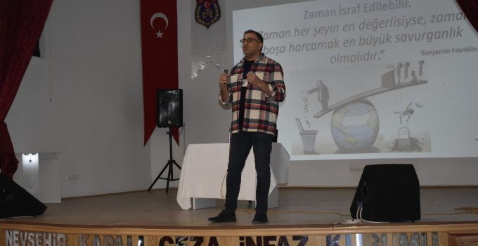 NEVÜ Öğretim Görevlisinden Tutuklu ve Hükümlülere Konferans