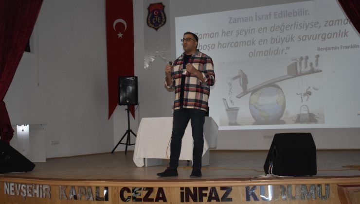 NEVÜ Öğretim Görevlisinden Tutuklu ve Hükümlülere Konferans