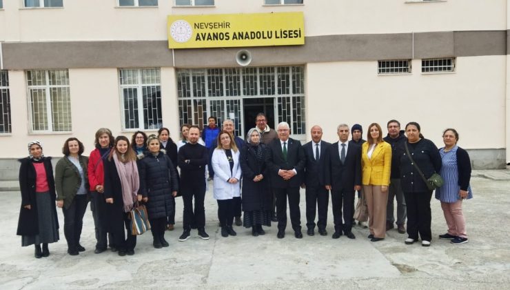 Yazıcı, Avanos Anadolu Lisesi’ne Ziyaret