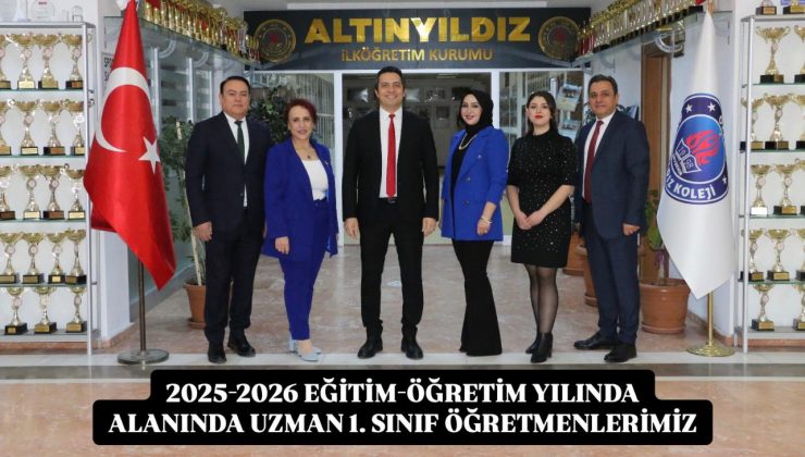 Altınyıldız’da 2025-2026 1. Sınıf Yolculuğu Başlıyor