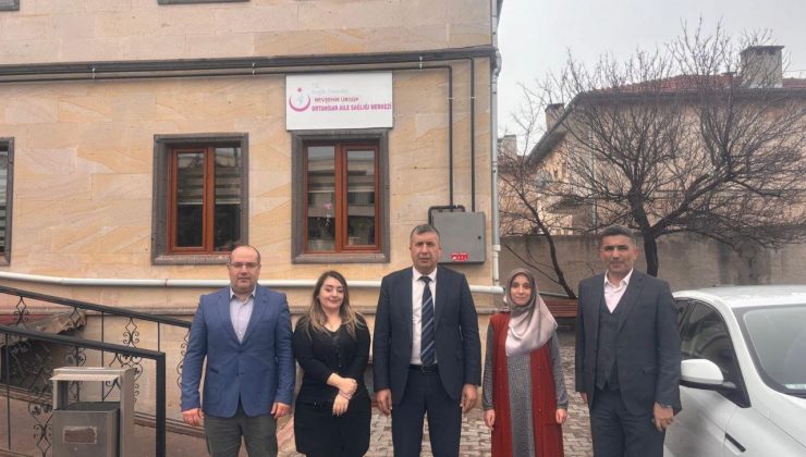 Nevşehir İl Sağlık Müdürü Tartar’dan Sağlık Tesislerine Ziyaret