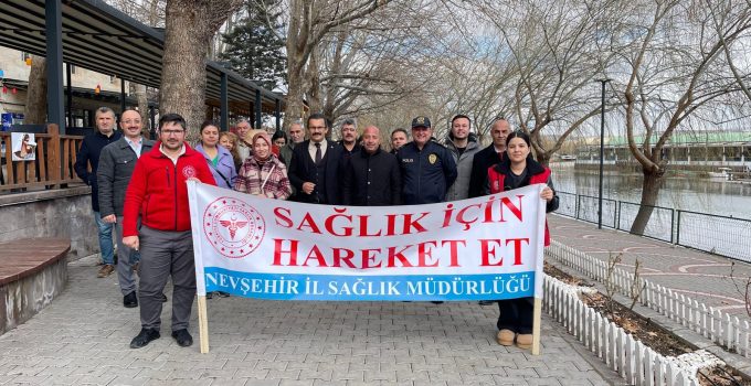 Avanos’ta “Sağlık İçin Hareket Et” Temalı Yürüyüş Gerçekleştirildi