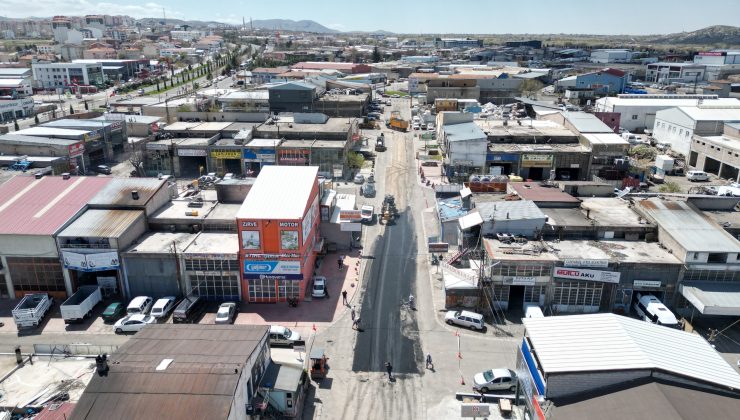 Nevşehir Belediyesi’nden Sanayi’de Hummalı Çalışma