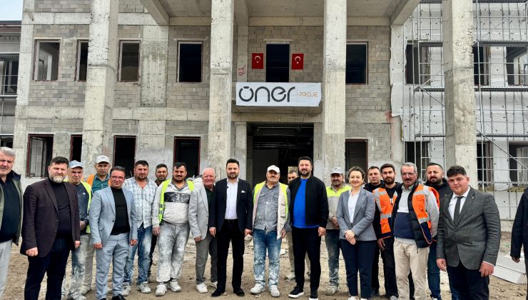 AK Parti Heyetinden Avanos’ta Yapımı Süren Kamu Binalarına Ziyaret