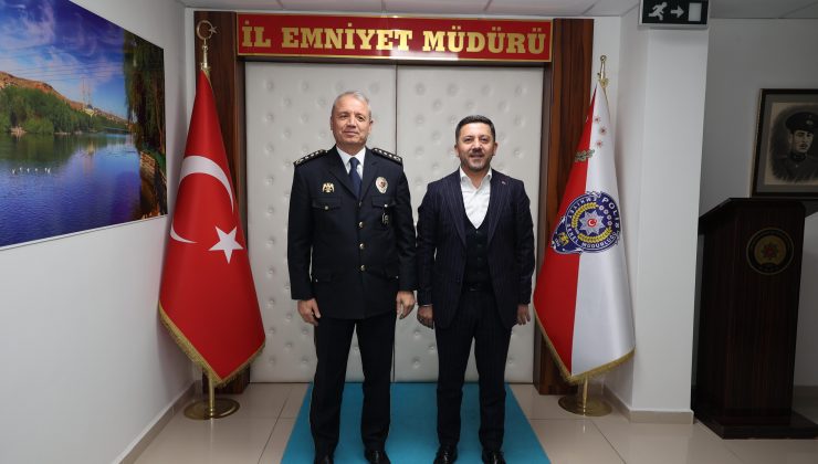 Başkan Arı’dan İl Emniyet Müdürlüğü’ne Ziyaret