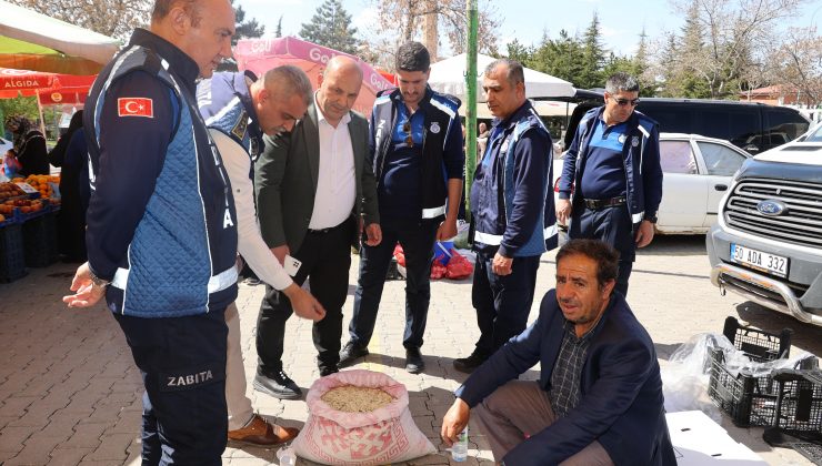 Nevşehir Zabıtasından 2000 Evler Pazaryerinde Denetim