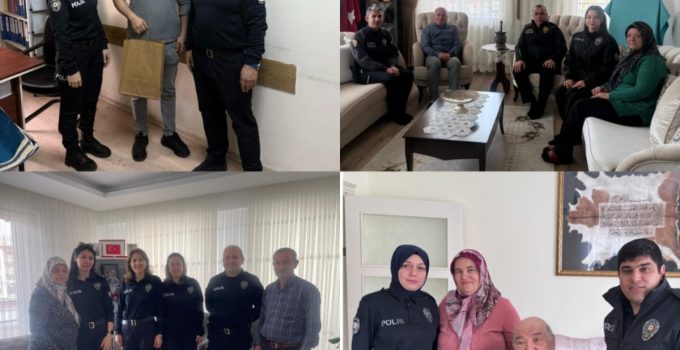 Şehit Aileleri ve Gaziler Ziyaret Edildi