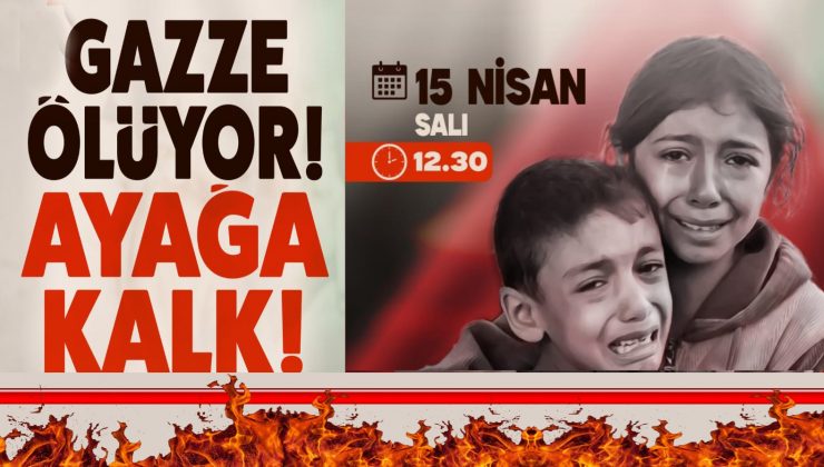 Nevşehir Gazze İçin Yürüyor