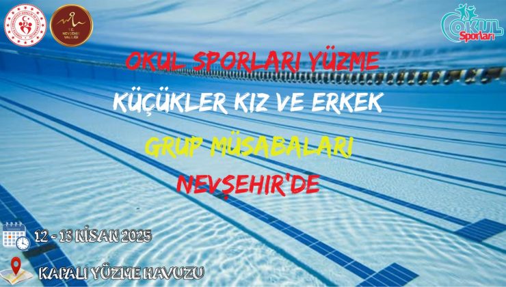 Yüzme Müsabakalarına Nevşehir Ev Sahipliği Yapacak