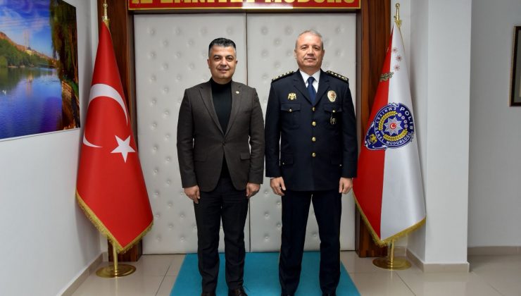 Başkan Özçelik’ten İl Emniyet Müdürü Loğoğlu’na Ziyaret