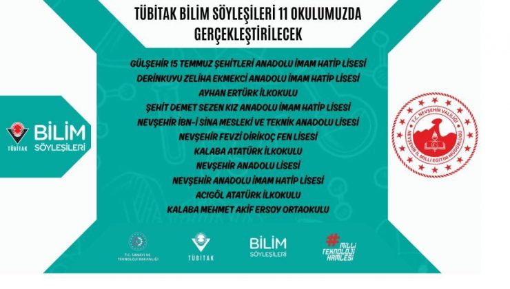 TÜBİTAK Bilim Söyleşileri Başvuru Eşleştirmeleri Açıklandı