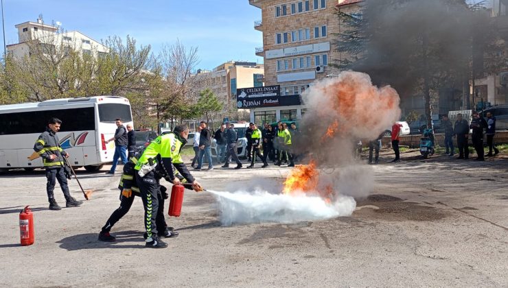 Nevşehir’de Yangın ve Tahliye Tatbikatı Gerçekleştirildi