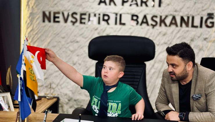 AK Parti Nevşehir İl Başkanlığı’nda Makam Muhammet Fatih’e Emanet Edildi