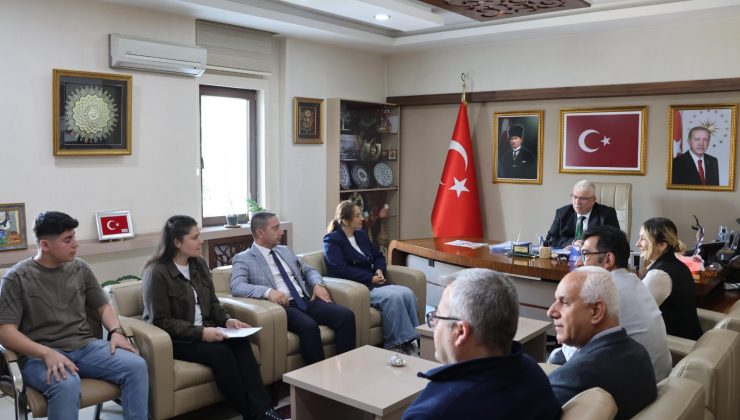 Genç Aşçılar, İl Müdürü Yazıcı’yı Ziyaret Ettiler