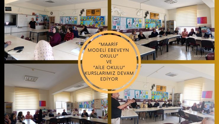“Maarif Modeli Ebeveyn Okulu” Yoğun Katılımla Gerçekleştiriliyor